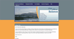 Desktop Screenshot of collaborativetherapies.net